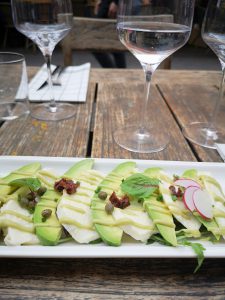 Duo van carpaccio en mozzarella