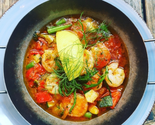 scampi's uit de oven